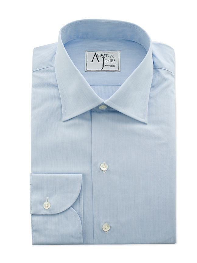 Bespoke - Light Blue End on End Shirt