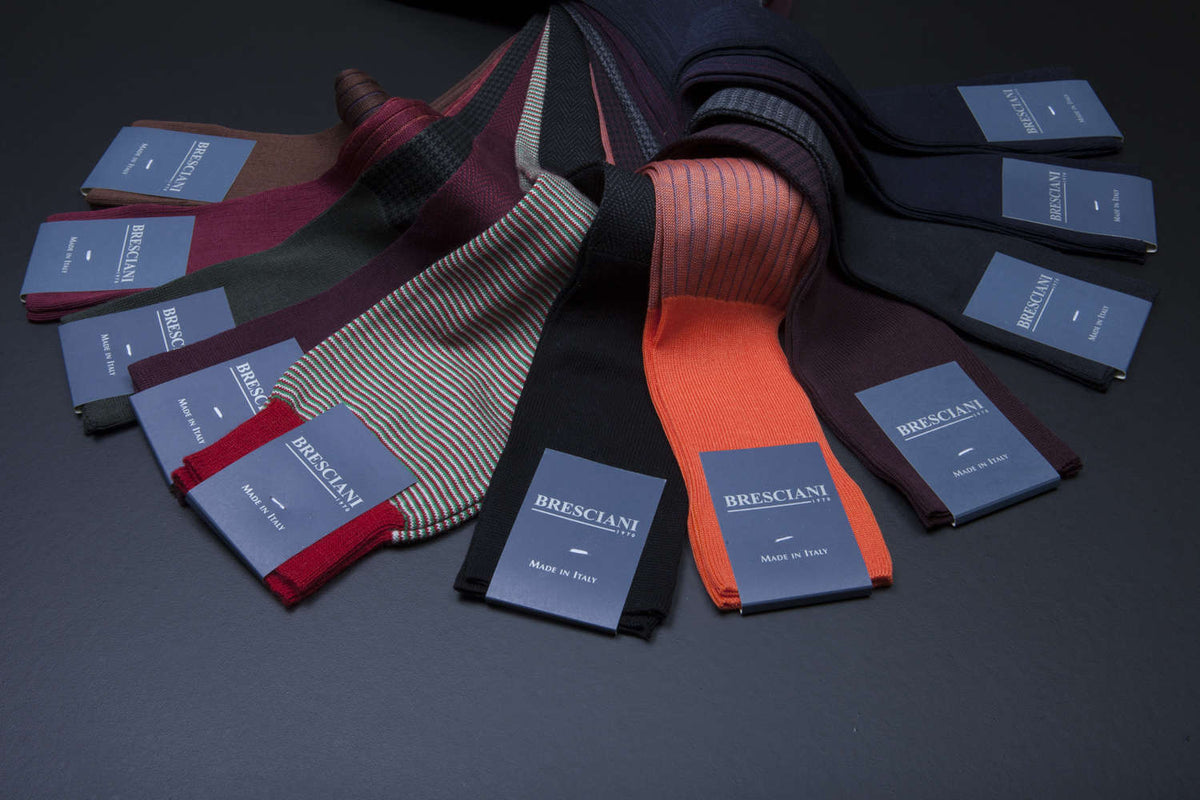 Made to Measure Bresciani Sock Subscription - Calf Length